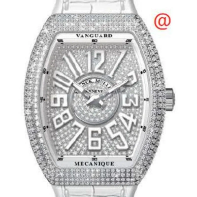 Franck Muller Vanguard Automatic Diamond Silver Dial Men's Watch V45sdcdacbc(diamblcac) In Metallic