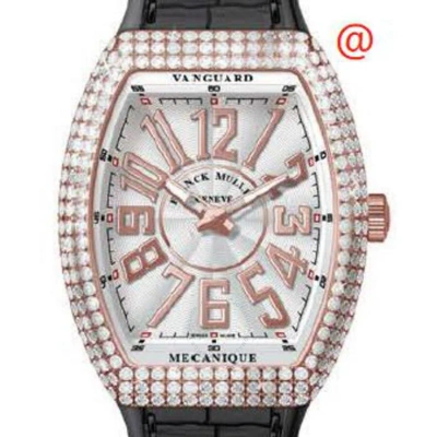 Franck Muller Vanguard Automatic Diamond Silver Dial Men's Watch V45sreld5nnr(blc5n) In Neutral