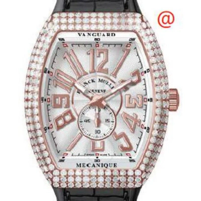 Franck Muller Vanguard Automatic Diamond Silver Dial Men's Watch V45ss6reld5nnr(blc5n) In Gold