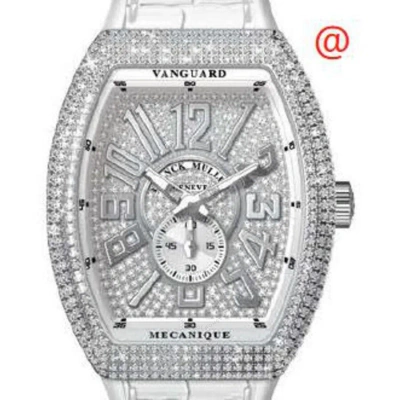Franck Muller Vanguard Automatic Diamond Silver Dial Men's Watch V45ss6reldcdacbc(diamac) In Gray