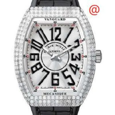 Franck Muller Vanguard Automatic Diamond White Dial Men's Watch V41sdacnr(blcnrac) In Metallic