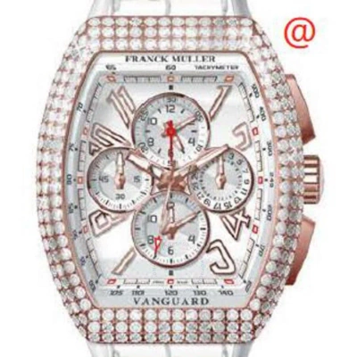 Franck Muller Vanguard Automatic Diamond White Dial Men's Watch V45ccmbd5nbc(blcblc5n)
