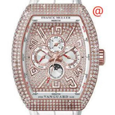 Franck Muller Vanguard Automatic Diamond White Dial Men's Watch V45qpdcd5nbc(diamblc5n) In Pink