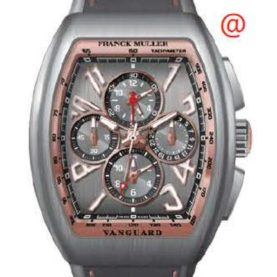 Franck Muller Vanguard Automatic Grey Dial Men's Watch V45ccmbttbr5n(ttblc5n) In Gray