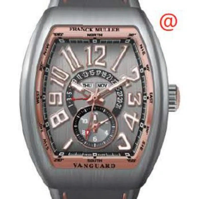 Franck Muller Vanguard Automatic Grey Dial Men's Watch V45mcmbttbr5n(ttblc5n) In Gray