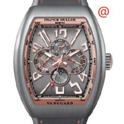 Franck Muller Vanguard Automatic Grey Dial Men's Watch V45qpttbr5n(ttblc5n) In Gray