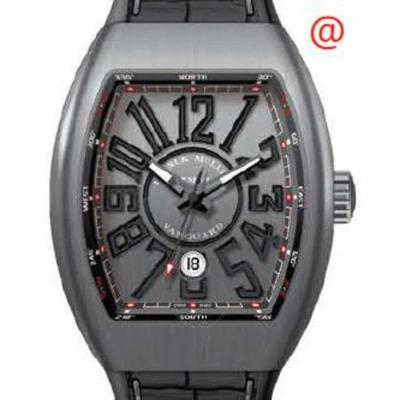 Franck Muller Vanguard Automatic Grey Dial Men's Watch V45scdtttbrnr(ttnrnr) In Gray