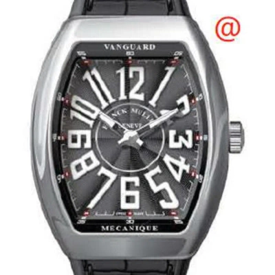 Franck Muller Vanguard Automatic Silver Dial Men's Watch V41sacnr(nrblcac) In Black