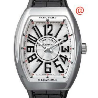Franck Muller Vanguard Automatic Silver Dial Men's Watch V45sacnr(blcnrac) In Black