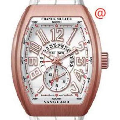 Franck Muller Vanguard Automatic White Dial Men's Watch V45mcmb5nbrbc(blcblc5nbr) In Multi