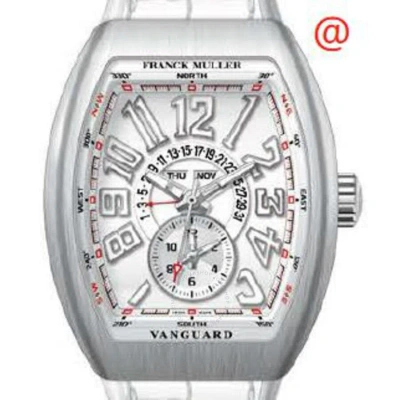 Franck Muller Vanguard Automatic White Dial Men's Watch V45mcmbacbrbc(blcblcbr) In Metallic