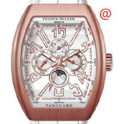 Franck Muller Vanguard Automatic White Dial Men's Watch V45qp5nbrbc(blcblc5nbr) In Gold