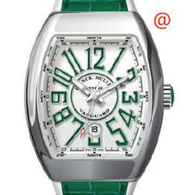 Franck Muller Vanguard Automatic White Dial Men's Watch V45scdtacvr(blcvrac) In Green / White