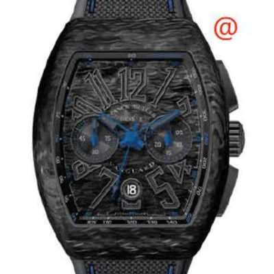 Franck Muller Vanguard Chronograph Automatic Black Dial Men's Watch V45ccdtcarbonbl(carnrnr)