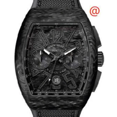 Franck Muller Vanguard Chronograph Automatic Black Dial Men's Watch V45ccdtcarbonnr(carnrnr)
