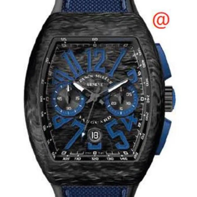 Franck Muller Vanguard Chronograph Automatic Black Dial Men's Watch V45ccdtcarbonnr(nrblbl)