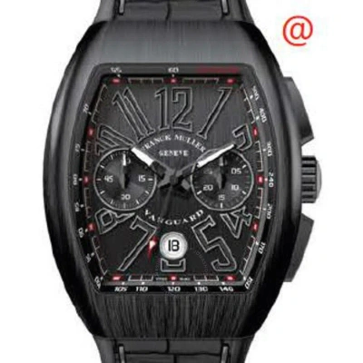 Franck Muller Vanguard Chronograph Automatic Black Dial Men's Watch V45ccdtttnrbrtt(nrnrttbr) In Multi