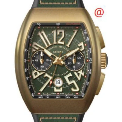 Franck Muller Vanguard Chronograph Automatic Green Dial Men's Watch V45ccdtcirbzbrnr(vrblcbzbr)