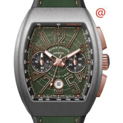 Franck Muller Vanguard Chronograph Automatic Green Dial Men's Watch V45ccdtcirvrttmc5nbr(vrvr5nbr)