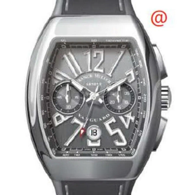 Franck Muller Vanguard Chronograph Automatic Grey Dial Men's Watch V45ccdtactt(ttblcac) In Gray