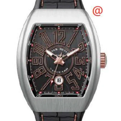 Franck Muller Vanguard Classical Automatic Black Dial Men's Watch V45scdtacbrstgbr(nrnr5nbr) In Gray