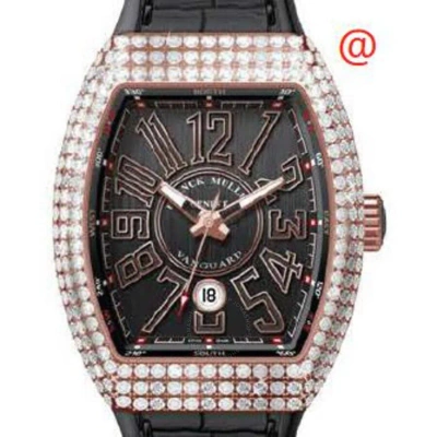Franck Muller Vanguard Classical Automatic Diamond Black Dial Men's Watch V45scdtd5nnr(nrnr5n)