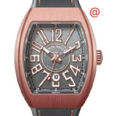 Franck Muller Vanguard Classical Automatic Grey Dial Men's Watch V45scdt5nbrtt(ttblc5nbr) In Multi