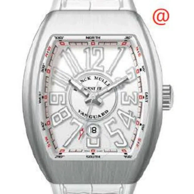 Franck Muller Vanguard Classical Automatic White Dial Men's Watch V45scdtacbrbc(blcblcacbr) In Blue