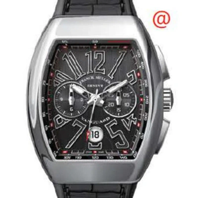 Franck Muller Vanguard Classical Chronograph Automatic Black Dial Men's Watch V41ccdtacnr(nrnrac) In Gray