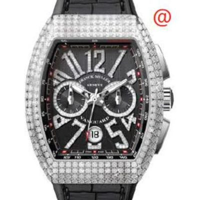 Franck Muller Vanguard Classical Chronograph Automatic Diamond Black Dial Men's Watch V41ccdtdnbrcda