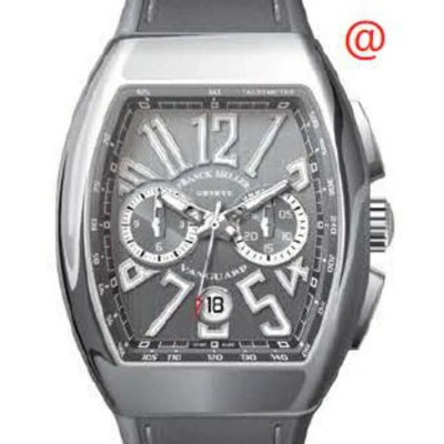 Franck Muller Vanguard Classical Chronograph Automatic Grey Dial Men's Watch V41ccdtactt(ttblcac) In Gray