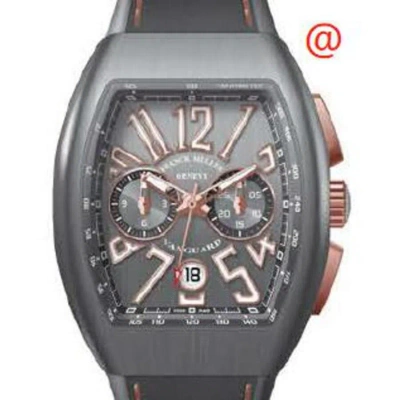 Franck Muller Vanguard Classical Chronograph Automatic Grey Dial Men's Watch V41ccdtttbrstg(ttblc5n) In Gray