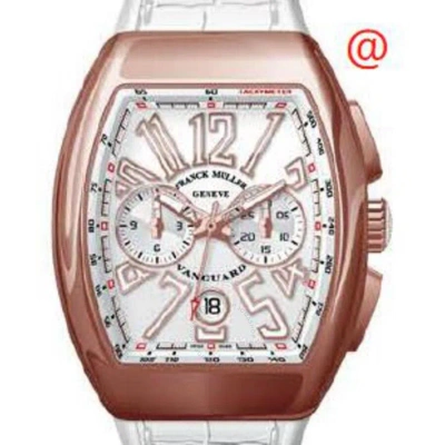 Franck Muller Vanguard Classical Chronograph Automatic White Dial Men's Watch V41ccdt5nbc(blcblc5n) In Brown