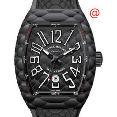 Franck Muller Vanguard Cobra Automatic Black Dial Men's Watch V45scdtblackcobraacnrnr(cobranrblcnr)