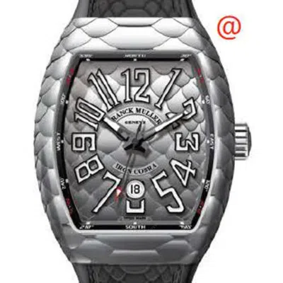 Franck Muller Vanguard Cobra Automatic Silver Dial Men's Watch V45scdtironcobraacnr(cobraniblcnr) In Black / Silver