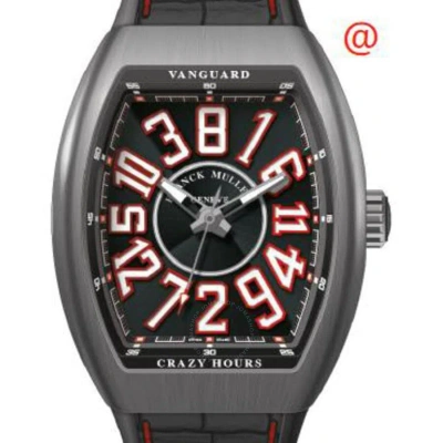 Franck Muller Vanguard Crazy Hours Automatic Black Dial Men's Watch V45chamericattbrnr(nrblcrg) In Gray