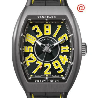 Franck Muller Vanguard Crazy Hours Automatic Black Dial Men's Watch V45chamericattbrnr(nrjablc)