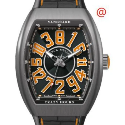 Franck Muller Vanguard Crazy Hours Automatic Black Dial Men's Watch V45chamericattbrnr(nrorblc)