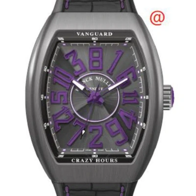 Franck Muller Vanguard Crazy Hours Automatic Black Dial Men's Watch V45chttbrvl(antvlvl)