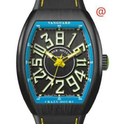 Franck Muller Vanguard Crazy Hours Automatic Black Dial Men's Watch V45chttnrbrbl(nrblcve)