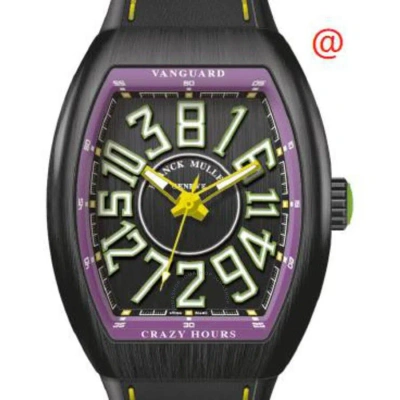 Franck Muller Vanguard Crazy Hours Automatic Black Dial Men's Watch V45chttnrbrvl(nrblcve)
