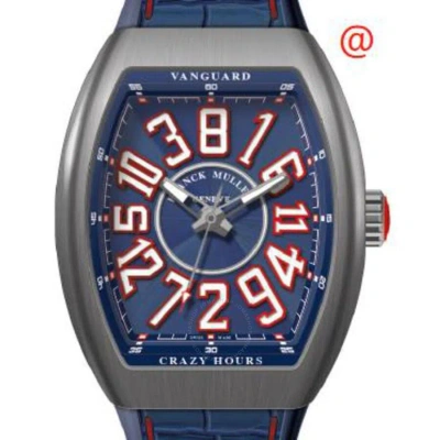Franck Muller Vanguard Crazy Hours Automatic Blue Dial Men's Watch V45chamericattbrbl(blblcrg)