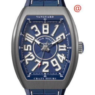 Franck Muller Vanguard Crazy Hours Automatic Blue Dial Men's Watch V45chamericattbrbl(blblcttbr)