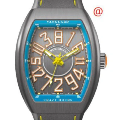 Franck Muller Vanguard Crazy Hours Automatic Grey Dial Men's Watch V45chttbrbl(ttblcor) In Metallic
