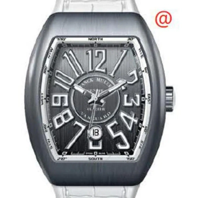 Franck Muller Vanguard Glacier Automatic Grey Dial Men's Watch V45scdtglacieracglabrbc(glabrblcgla) In Black
