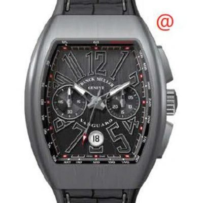 Franck Muller Vanguard Grande Date Chronograph Automatic Black Dial Men's Watch V45ccdtttbrnr(nrnrtt