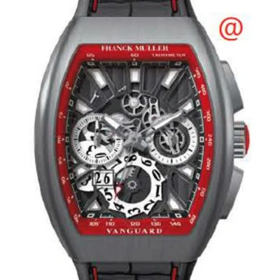 Franck Muller Vanguard Grande Date Chronograph Automatic Black Dial Men's Watch V45ccgdsqtttbrnr(nrl