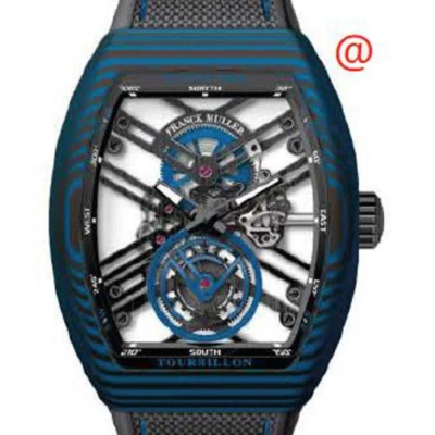 Franck Muller Vanguard Hand Wind Men's Watch V45tsqtcarblnr(nrblcbl) In Black