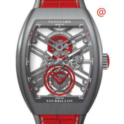 Franck Muller Vanguard Hand Wind Men's Watch V45tsqtttbrer(ttblcrge) In Gray