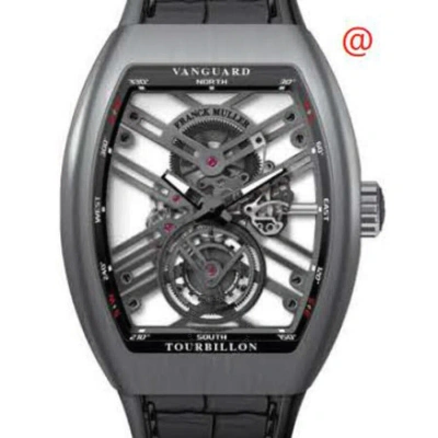 Franck Muller Vanguard Hand Wind Men's Watch V45tsqtttbrnr(nrblcrge) In Black